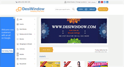 Desktop Screenshot of desiwindow.com